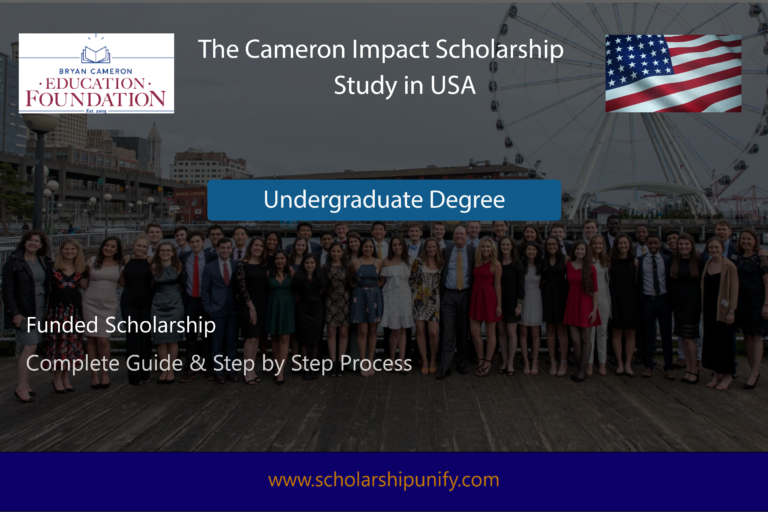 The Cameron Impact Scholarship