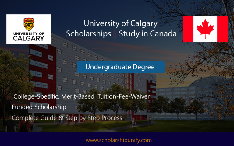 University of Calgary Scholarships