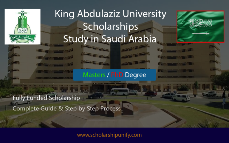 King Abdulaziz University Scholarships